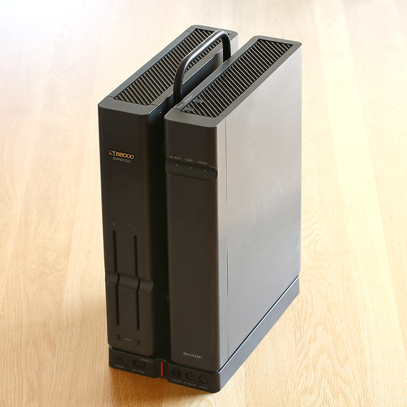 のセールの時期 X68000 ●SHARP SUPER 電源改　キズあり HDフルメンテナンス済 デスクトップ型PC