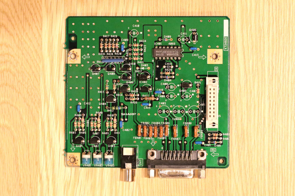 X68000 XVI XVI-HD CZ-634C CZ-644C 修理